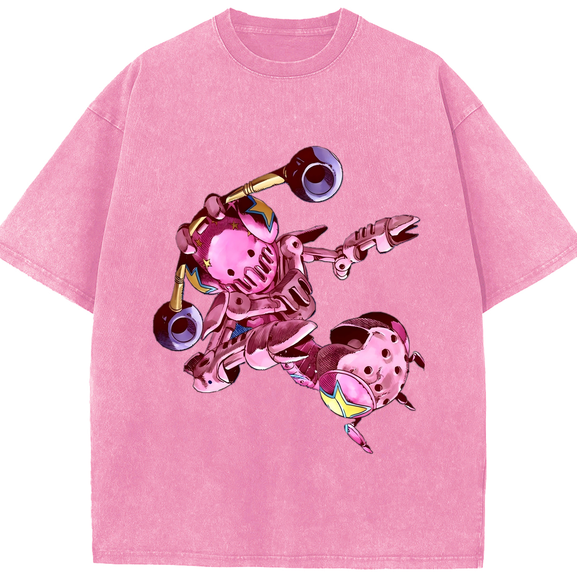 （画像用） ジョジョの奇妙な冒険 ジョナサン?ジョースター JoJo's Bizarre Adventure Jonathan Joestar 綿100% ヴィンテージ風 半袖Tシャツ（フロントプリント）